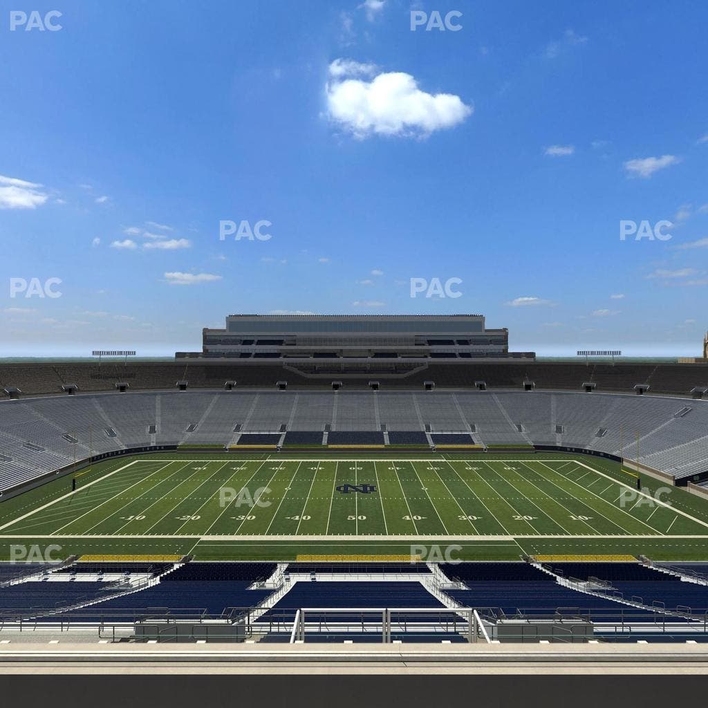 Notre Dame Stadium - Section Corbett Club 709 Seat View