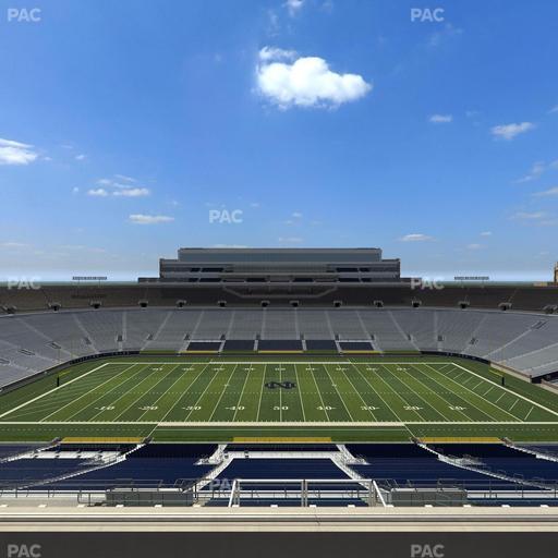 Notre Dame Stadium - Section Corbett Club 709 Seat View