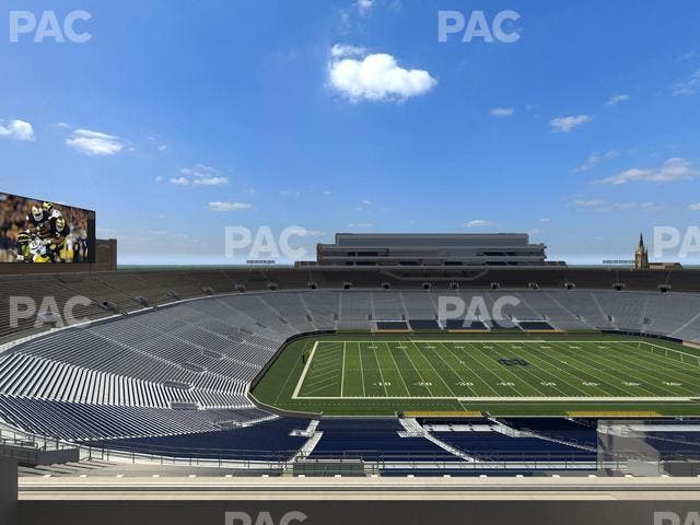 Notre Dame Stadium - Section Corbett Club 713 Seat View