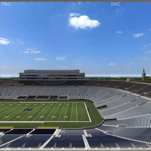 Notre Dame Stadium - Section Corbett Club 803 Seat View