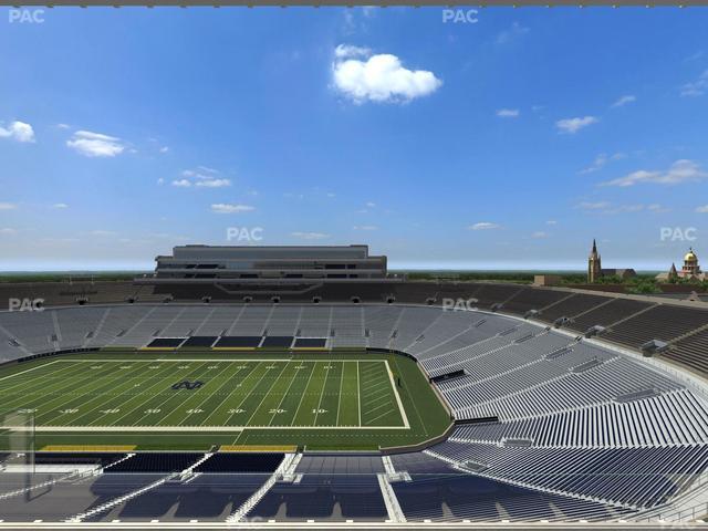 Notre Dame Stadium - Section Corbett Club 803 Seat View