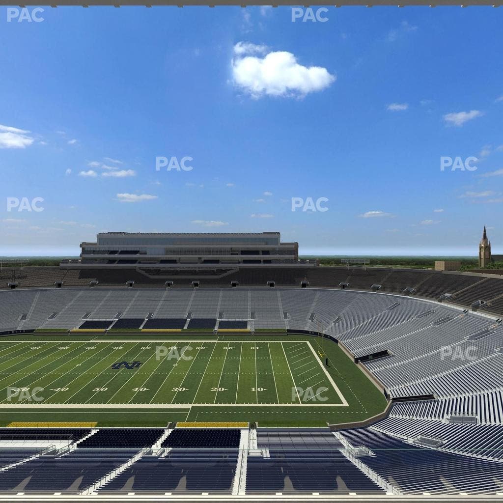 Notre Dame Stadium - Section Corbett Club 804 Seat View