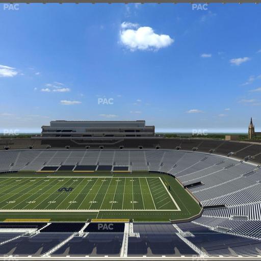 Notre Dame Stadium - Section Corbett Club 804 Seat View