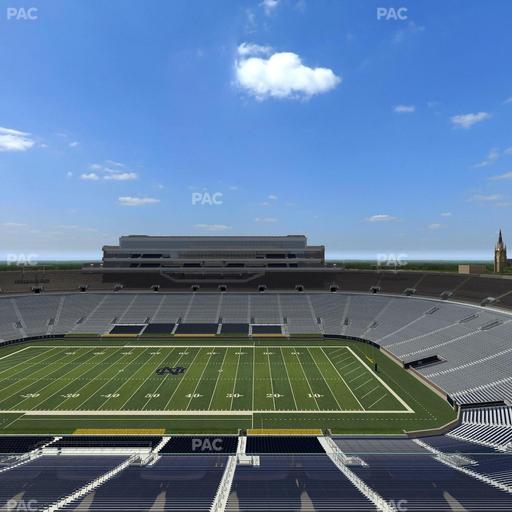 Notre Dame Stadium - Section Corbett Club 805 Seat View