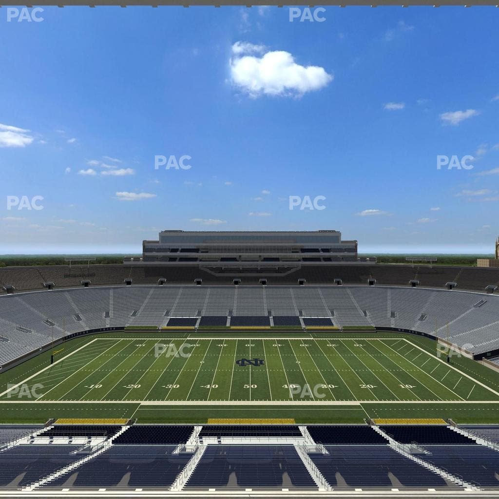 Notre Dame Stadium - Section Corbett Club 807 Seat View