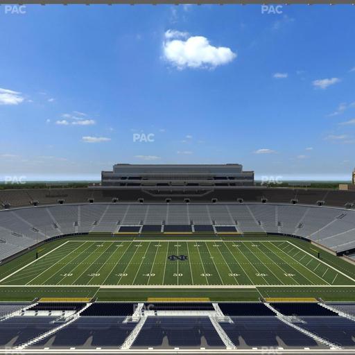 Notre Dame Stadium - Section Corbett Club 807 Seat View