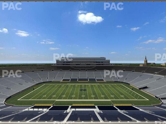 Notre Dame Stadium - Section Corbett Club 807 Seat View