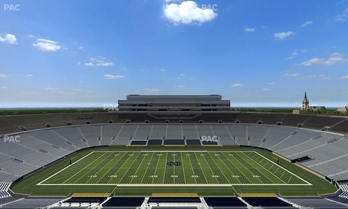 Notre Dame Stadium - Section Corbett Club 807 Seat View
