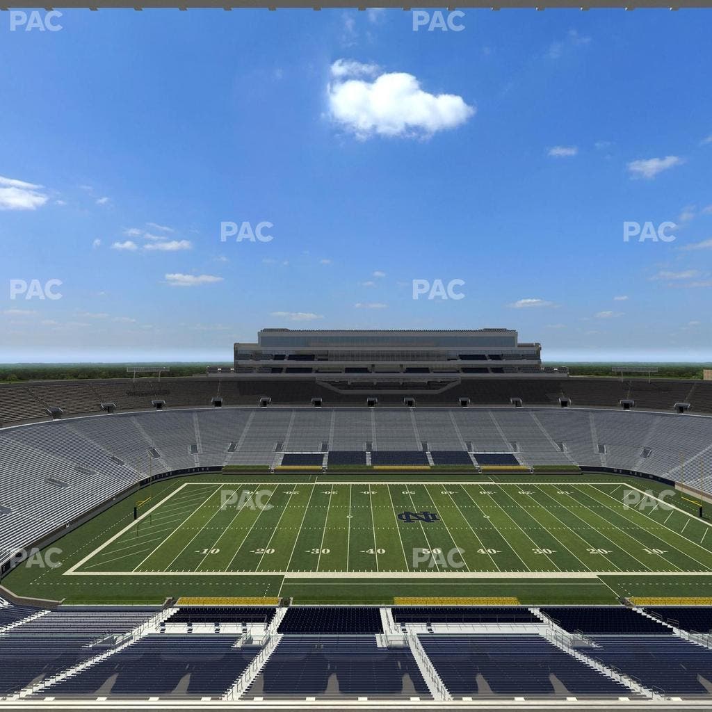 Notre Dame Stadium - Section Corbett Club 808 Seat View