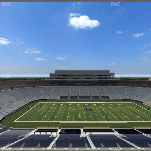 Notre Dame Stadium - Section Corbett Club 808 Seat View