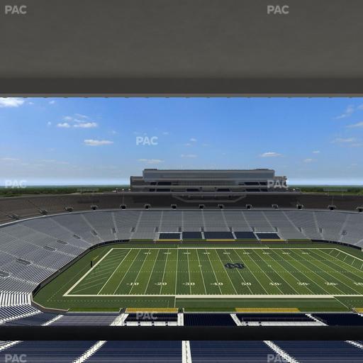 Notre Dame Stadium - Section Corbett Club 809 Seat View