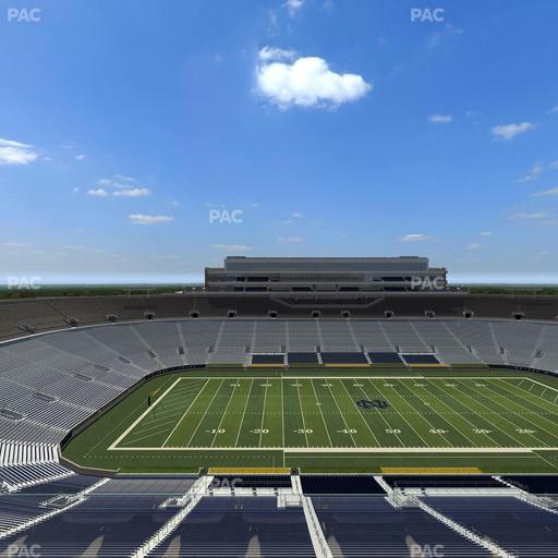 Notre Dame Stadium - Section Corbett Club 809 Seat View