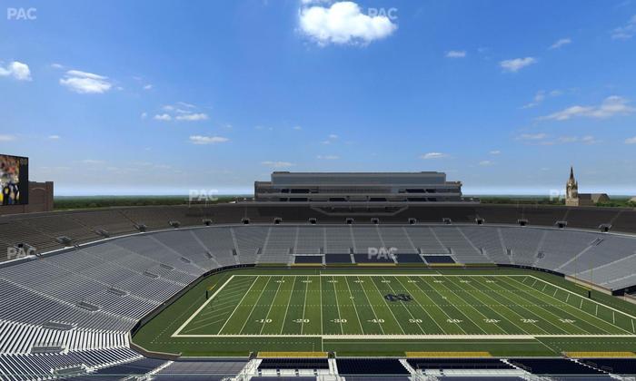 Notre Dame Stadium - Section Corbett Club 809 Seat View