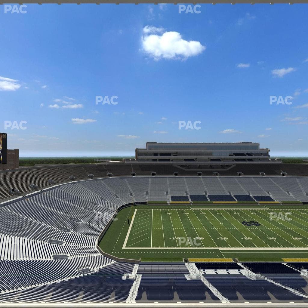 Notre Dame Stadium - Section Corbett Club 811 Seat View