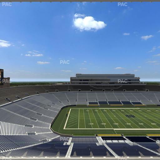 Notre Dame Stadium - Section Corbett Club 811 Seat View
