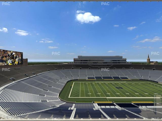 Notre Dame Stadium - Section Corbett Club 811 Seat View