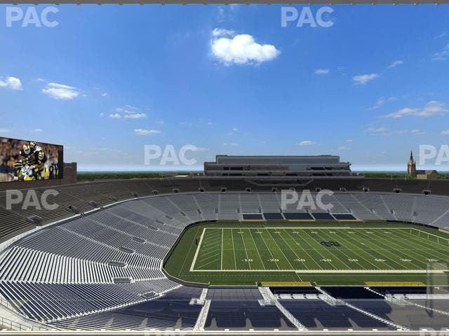 Notre Dame Stadium - Section Corbett Club 811 Seat View