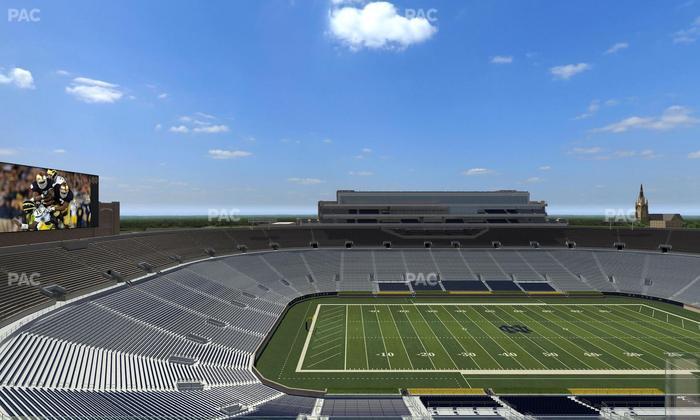 Notre Dame Stadium - Section Corbett Club 811 Seat View