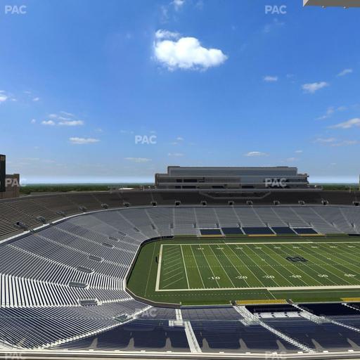 Notre Dame Stadium - Section Corbett Club 812 Seat View