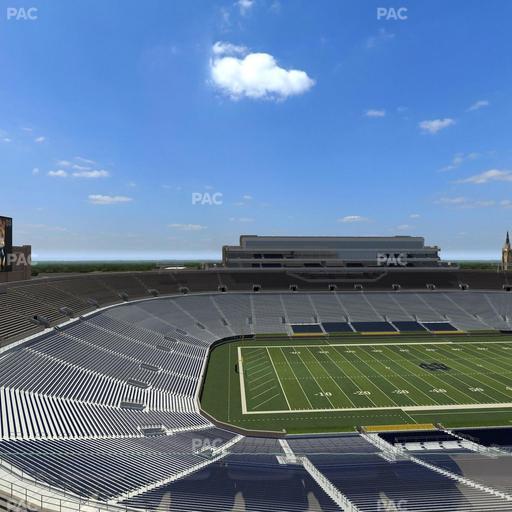 Notre Dame Stadium - Section Corbett Club 813 Seat View