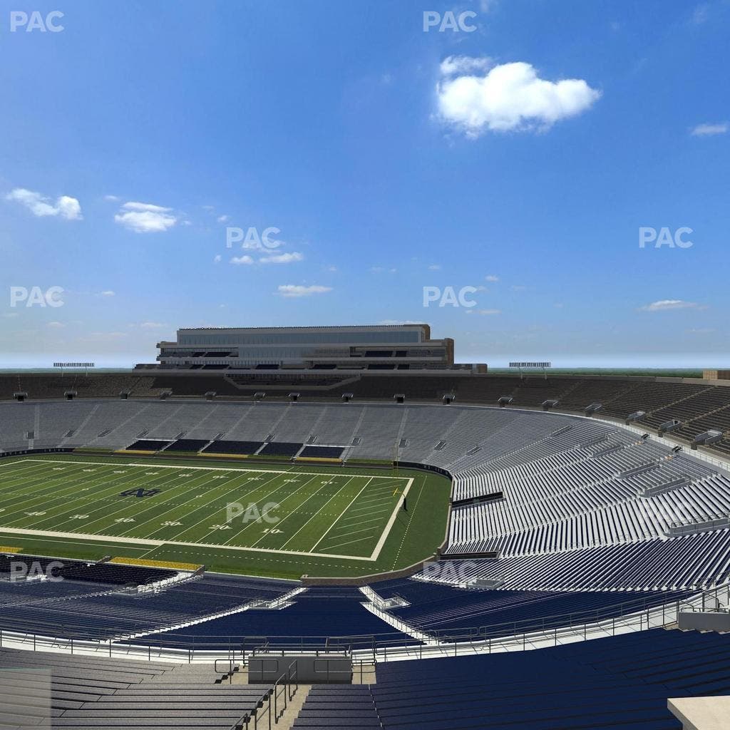 Notre Dame Stadium - Section Corbett Loge 701 Seat View