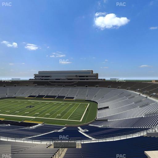 Notre Dame Stadium - Section Corbett Loge 701 Seat View