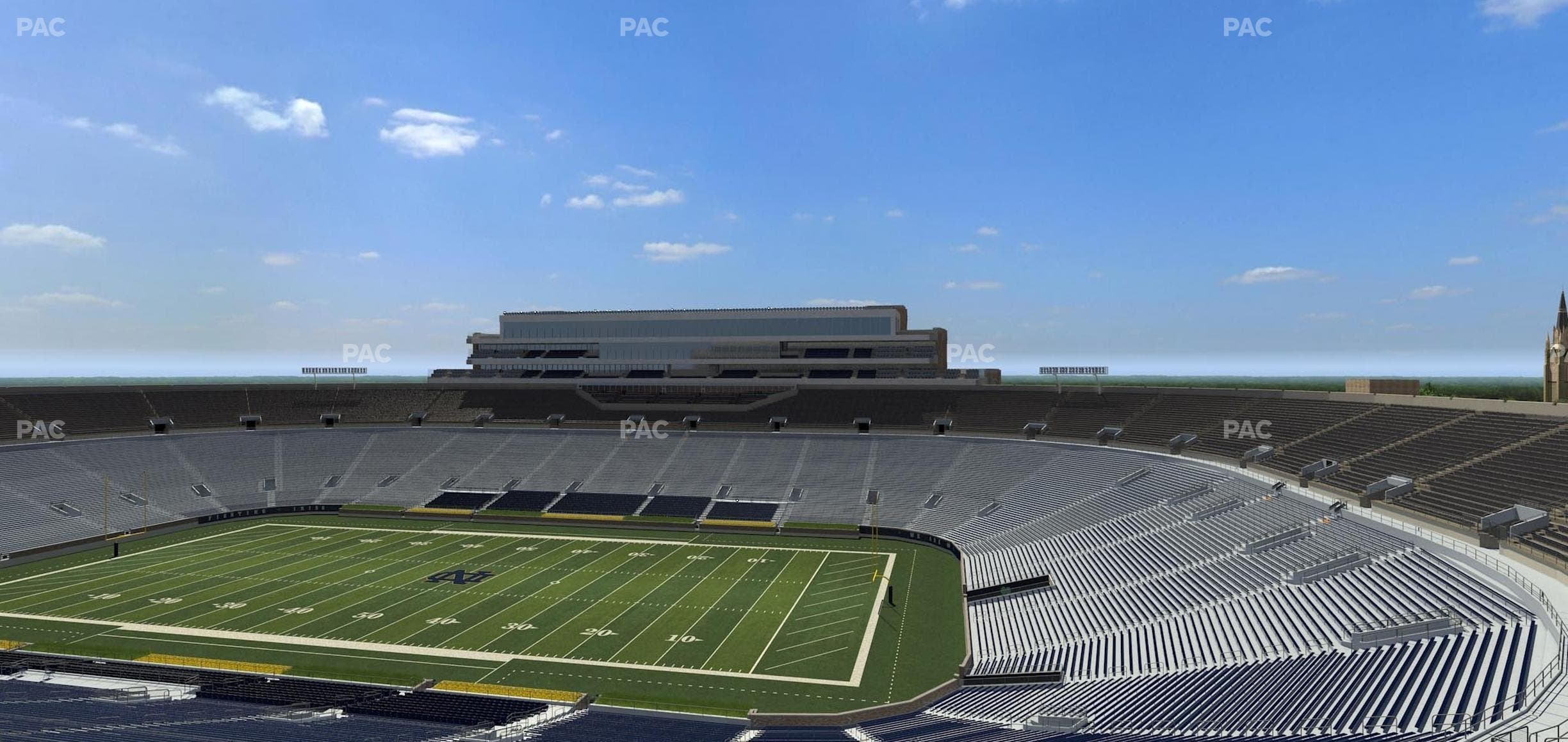 Notre Dame Stadium - Section Corbett Loge 702 Seat View