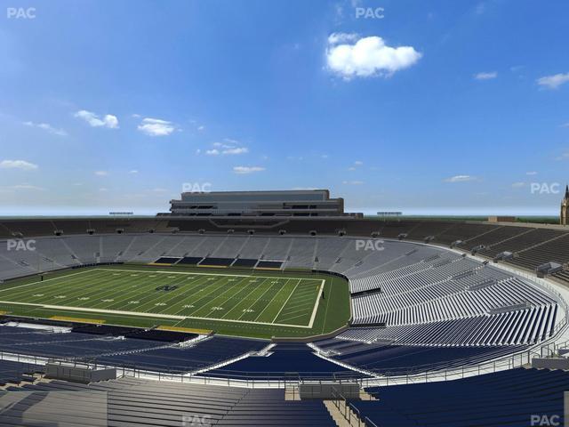 Notre Dame Stadium - Section Corbett Loge 702 Seat View