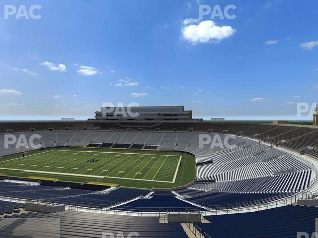 Notre Dame Stadium - Section Corbett Loge 702 Seat View