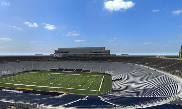 Notre Dame Stadium - Section Corbett Loge 702 Seat View
