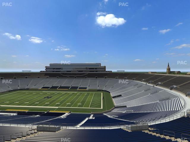 Notre Dame Stadium - Section Corbett Loge 703 Seat View