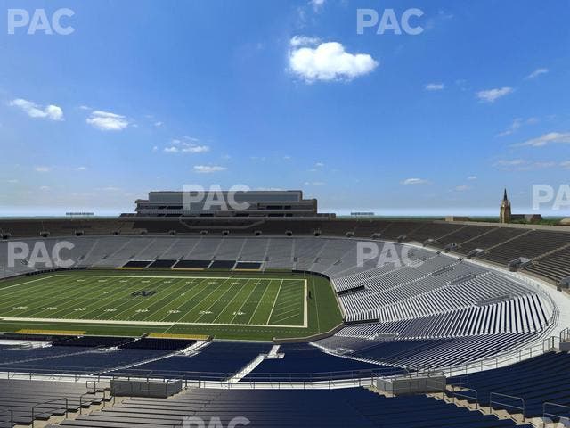 Notre Dame Stadium - Section Corbett Loge 703 Seat View