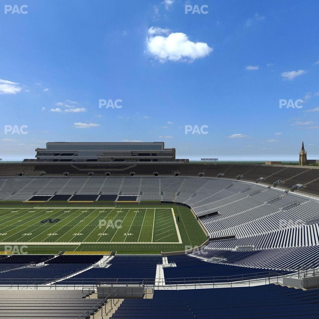 Notre Dame Stadium - Section Corbett Loge 704 Seat View