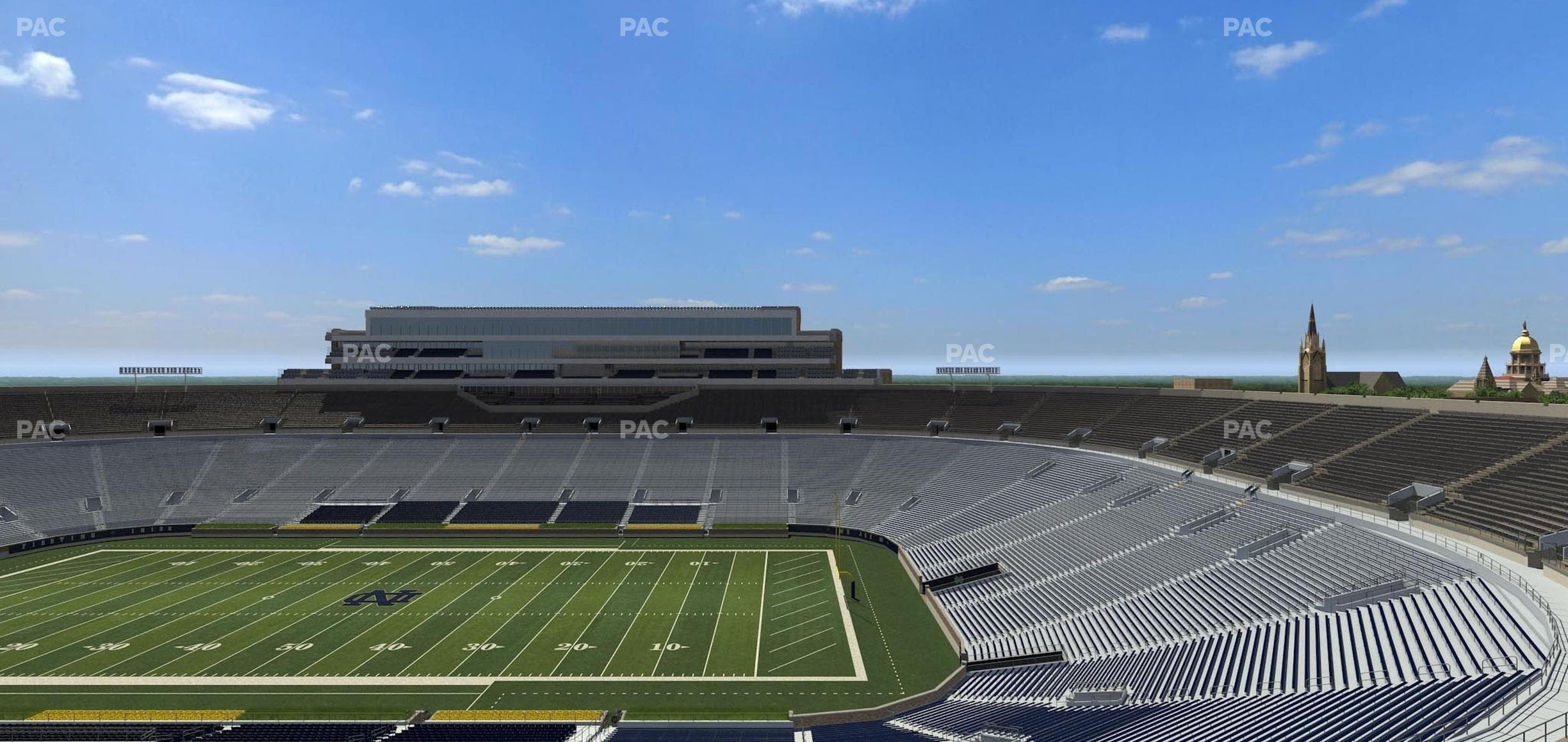 Notre Dame Stadium - Section Corbett Loge 704 Seat View