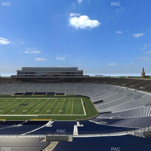 Notre Dame Stadium - Section Corbett Loge 704 Seat View