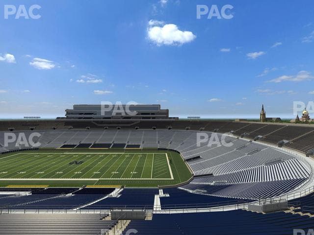 Notre Dame Stadium - Section Corbett Loge 704 Seat View