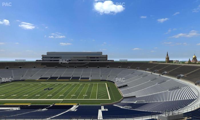 Notre Dame Stadium - Section Corbett Loge 704 Seat View