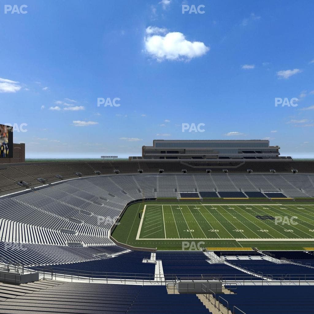 Notre Dame Stadium - Section Corbett Loge 714 Seat View