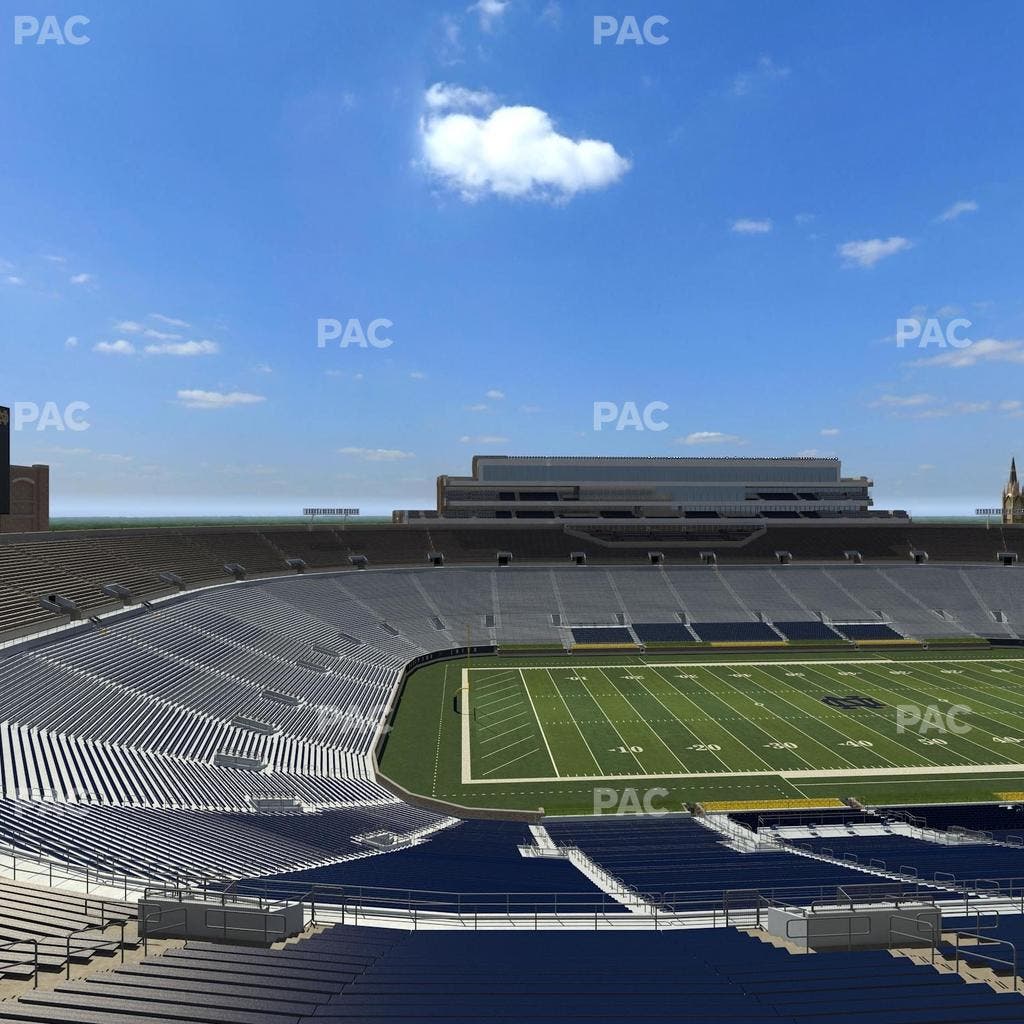 Notre Dame Stadium - Section Corbett Loge 715 Seat View