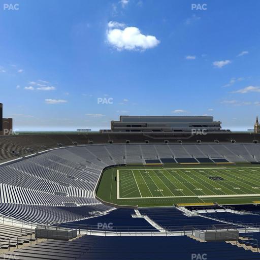 Notre Dame Stadium - Section Corbett Loge 715 Seat View