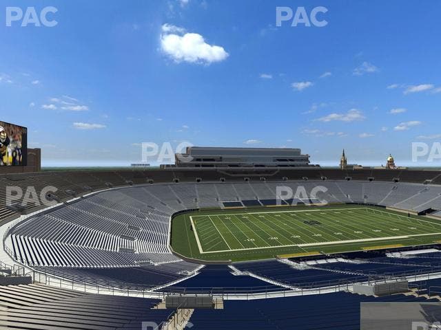 Notre Dame Stadium - Section Corbett Loge 716 Seat View