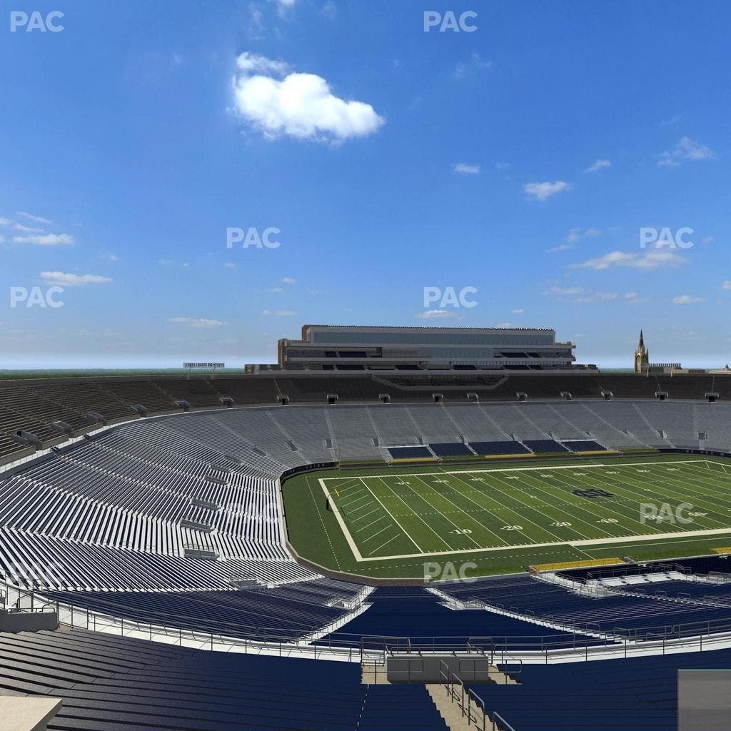 Notre Dame Stadium - Section Corbett Loge 717 Seat View