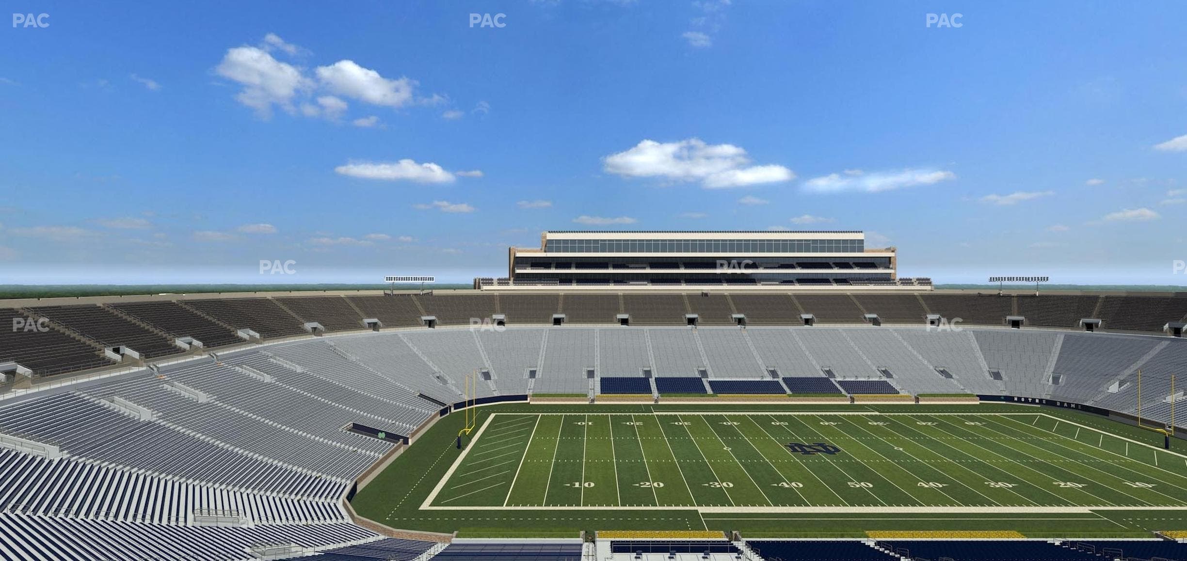 Notre Dame Stadium - Section Duncan Club 731 Seat View