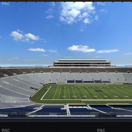 Notre Dame Stadium - Section Duncan Club 731 Seat View