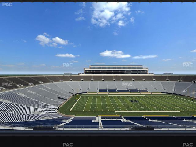 Notre Dame Stadium - Section Duncan Club 731 Seat View