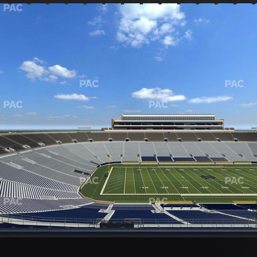 Notre Dame Stadium - Section Duncan Club 732 Seat View