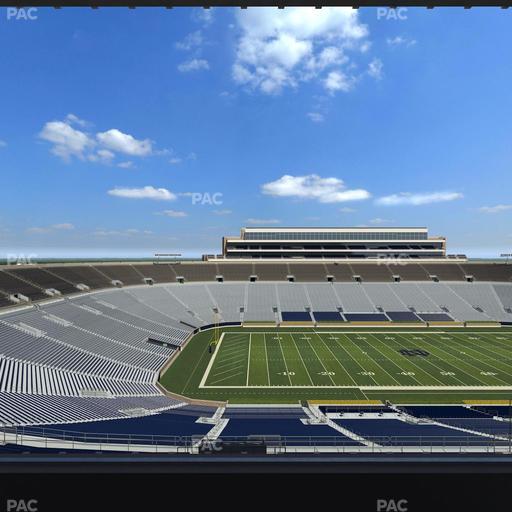 Notre Dame Stadium - Section Duncan Club 732 Seat View