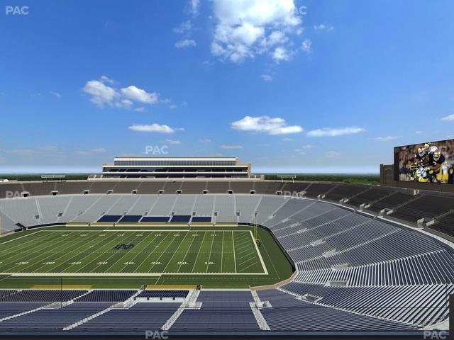 Notre Dame Stadium - Section Duncan Club 822 Seat View