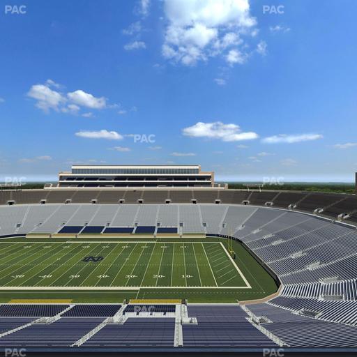 Notre Dame Stadium - Section Duncan Club 823 Seat View