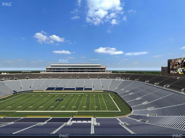 Notre Dame Stadium - Section Duncan Club 823 Seat View